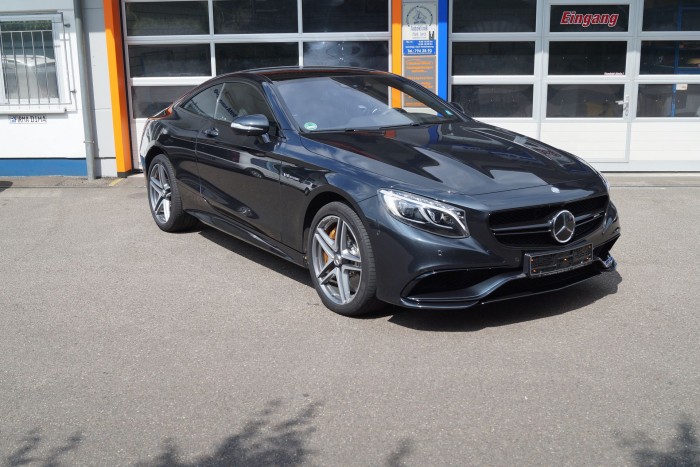 AMG S-Coupe nach dem Car Wrapping