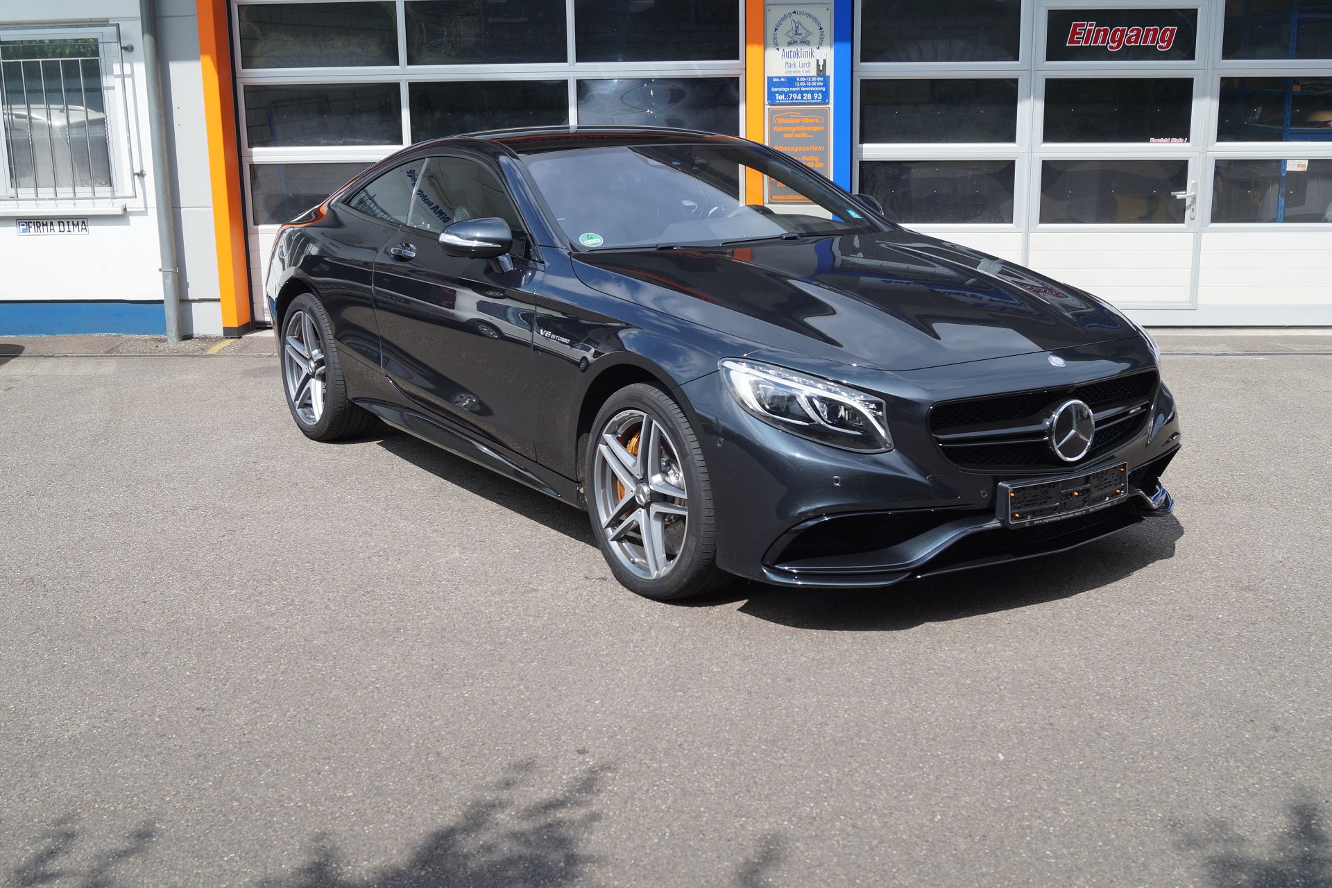 AMG S-Coupe nach dem Car Wrapping