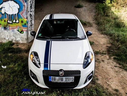 Fiat Abarth Auto-Beschriftung