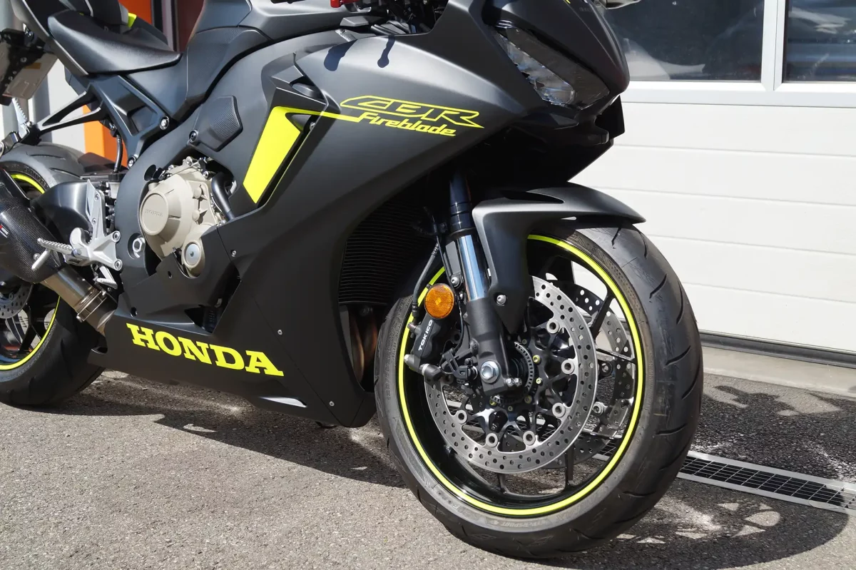 Honda CBR Dekorfolierung in neongelb by Sticker-Werk